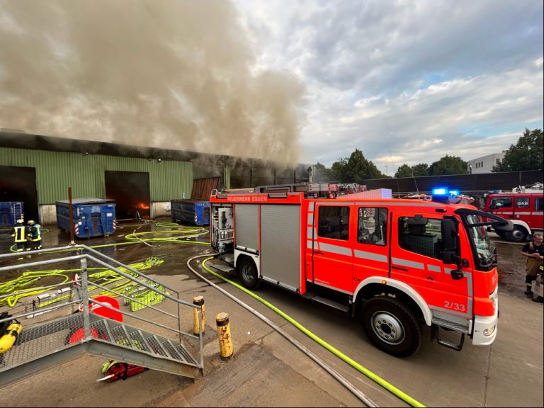 Brand an der Stauderstraße
