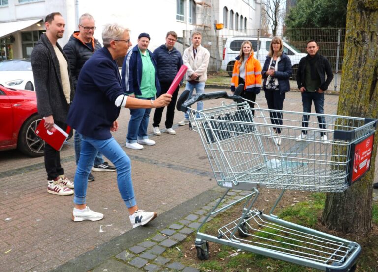 Vorbesichtigung in Altenessen für den Frühjahrsputz