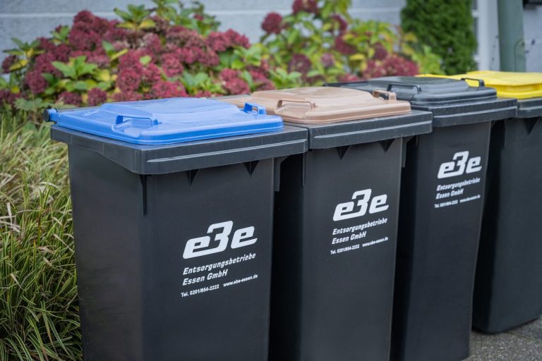 Verspätete Tonnenleerung